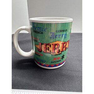 "Jerry" Multilingual Name Ceramic Coffee Mug